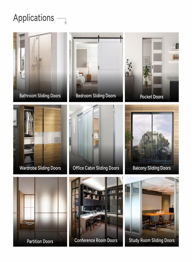 LAPO Sliding Door Lock | Zinc Alloy | Premium Antique Black Finish | Fits 35mm-50mm Door Thickness | Heavy Duty Handle with Privacy Lock for Wooden & Metal Sliding Doors | Home & Office Use - Image 5